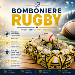Bomboniere Rugby